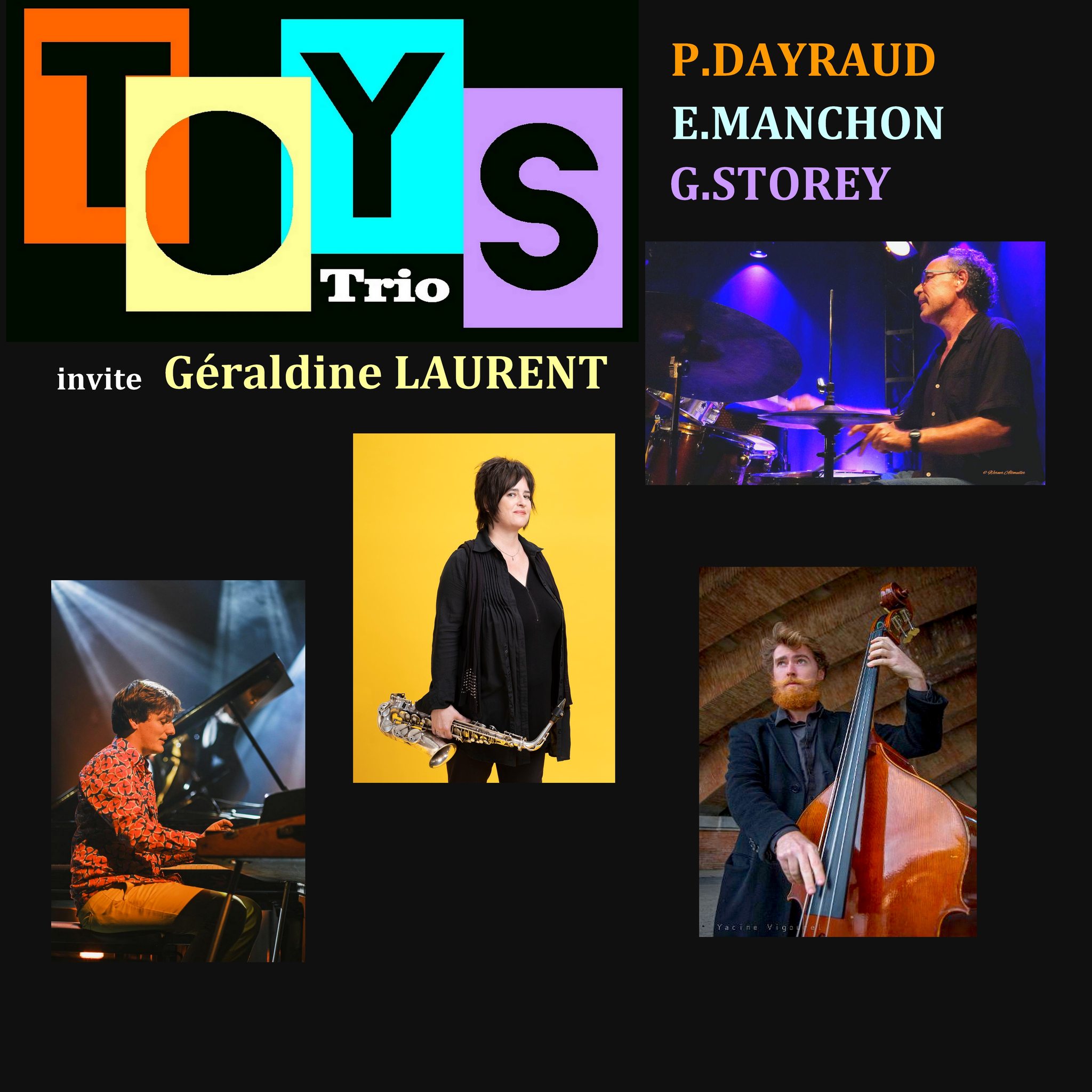 Concert Le Trio Toys Invite GÉraldine Laurent Tournan 
