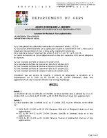 Arrêté temporaire D626