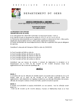 Arrêté temporaire D129 Tournan Route de Lombez
